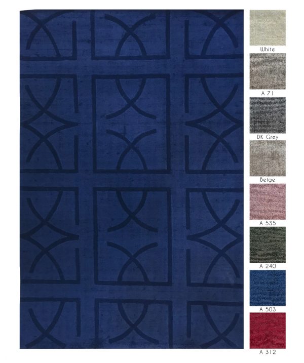 tappeti contemporanei Monocolor Bilbao Cut della collezione Arazi Home di artorient disponibili in diverse tonalit&agrave;