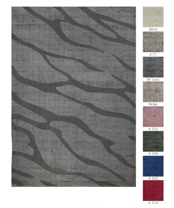 tappeti contemporanei Monocolor Bilbao Cut della collezione Arazi Home di artorient disponibili in diverse tonalit&agrave;