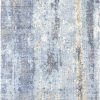 Tappeto contemporaneo Imperial multy con sfumature grigio, azzurro e giallo della collezione Artorient Arazi Home