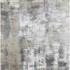Tappeto contemporaneo Imperial con sfumature argento e marrone della collezione Artorient Arazi Home