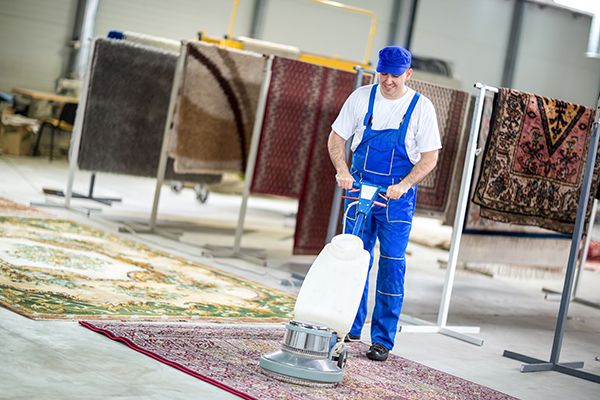 lavaggio professionale tappeti con aspirapolvere specializzato