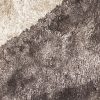 dettaglio fibre tappeto circle color beige, tortora e grigio scuro della collezione Arazi Collection