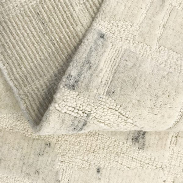 tappeto contemporaneo linea nature con piega