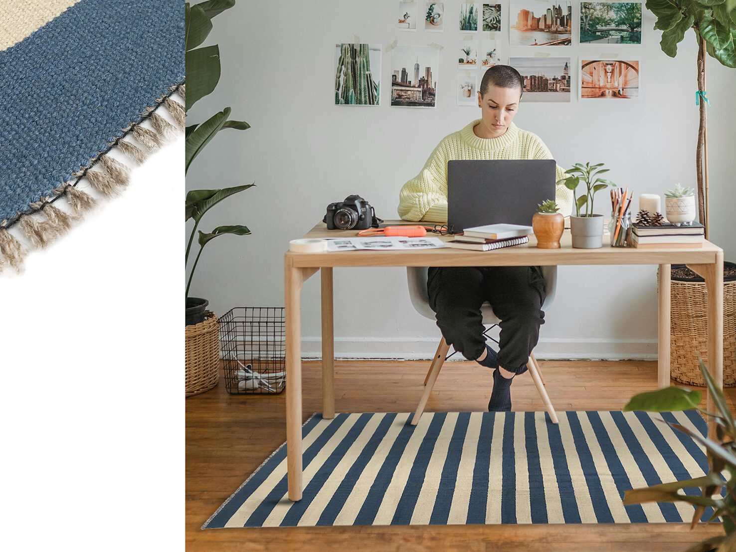 tappeto kilim moderno